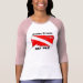 Ladies 3/4 Sleeve Raglan (Fitted)
