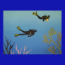 Scuba Divers Poster