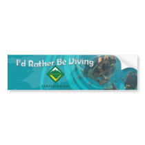 Scuba Diving Bumper Sticker bumper stickers