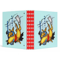 Scuba Diving Dog Binder