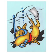 Scuba Diving Dog Custom Flyer