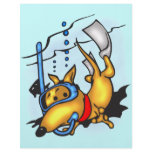 Scuba Diving Dog Custom Flyer