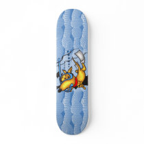 Scuba Diving Dog Custom Skateboard