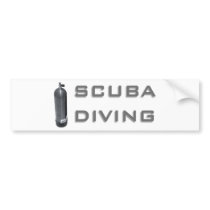 Scuba Diving exclusive design!! bumper stickers by angeria Scuba Diving exclusive design!! bumper stickers