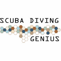Scuba Diving Genius photo sculptures