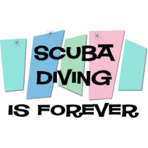 Scuba Diving Is Forever photo sculptures