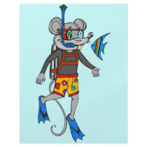 Scuba Diving Mouse Personalized Flyer