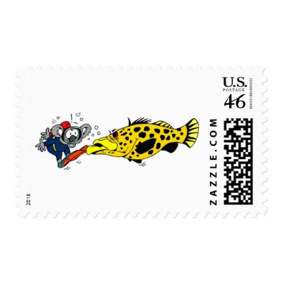 scuba diving stamps by Dennis_Holmes