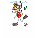 Scuba Diving Stick Figure Shirt