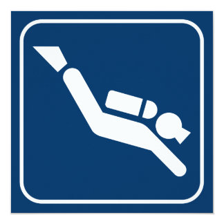 Scuba Diving Invitations & Announcements | Zazzle