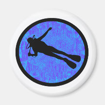 SCUBA EL PACIFIC FRIDGE MAGNET