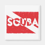Scuba Flag Magnet