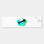 SCUBA GONE FORWARD BUMPER STICKER