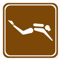 Scuba Highway Sign posters by wesleyowns Scuba Highway Sign posters