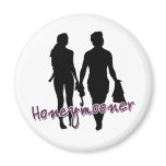 Scuba Honeymooner Tees and Gifts Fridge Magnets