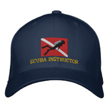 SCUBA Instructor Embroidered Cap Embroidered Hat