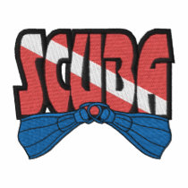 Scuba Logo embroidered shirts