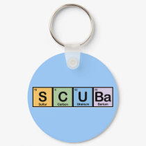 Scuba made of Elements keychains by MadeOfElements Scuba made of Elements keychains