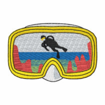 Scuba Mask embroidered shirts