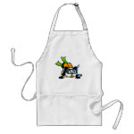 This cute panda loves to go scuba diving! Panda wears double tanks, a scuba mask & reg, and green fins. What a cutie! A great gift for any scuba diver.