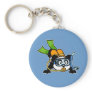 Scuba Panda Keychain