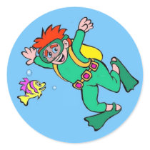 Scuba Stanley (Stickers)