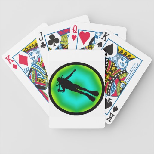 SCUBA THE EMERALD BICYCLE CARD DECK