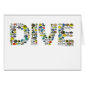 Scubadorable DIVE Greeting Card