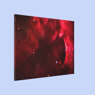 Sculpted Region of the Orion Nebula Canvas Prints