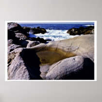 Sculpted Rock - Pt. Lobos State Preserve Print