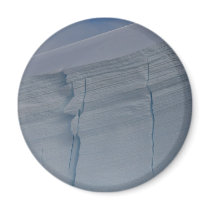 Sculpted Snow Magnets
