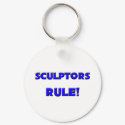 Sculptors Rule! keychains