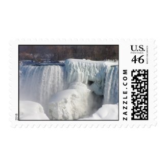 Sculptural Beauty at Niagara Falls Postage stamp