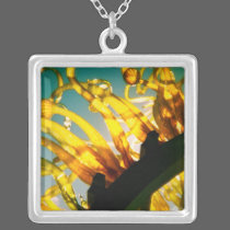 Sculptural Glass necklaces