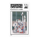 Sculpture, downtown Houston postage by GeorgeButel Sculpture, downtown Houston postage