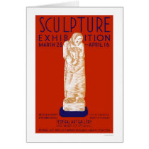 Sculpture Exhibition 1936 WPA cards