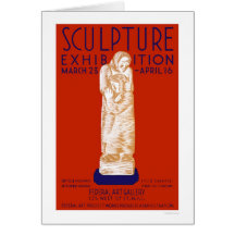 Sculpture Exhibition 1936 WPA Cards