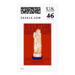 Sculpture Exhibition 1936 WPA postage