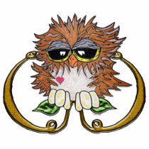 sculptured owl keychain photo sculptures