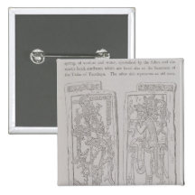 Sculptured Stones from the 'Temple of the Pinback Button
