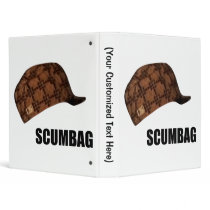 Scumbag Steve Hat Meme Vinyl Binders