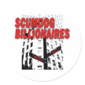 Scumdog Billionaires on Wall Street stickers