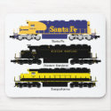 SD40 Diesel Electric Locomotive Mousepad by Bigboy20769 SD40 Diesel Electric Locomotive Mousepad