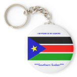 sd}splm, ***Southern Sudan***, I AM PROUD OF MY... Keychain