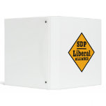 SDP Liberal Alliance Sign Vinyl Binder