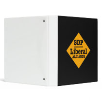 SDP Liberal Alliance Sign Vinyl Binders