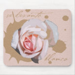 Se Levanto Blanco Mousepad