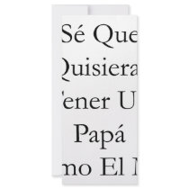 Se Que Quisieras Tener Un Papa Como El Mio Rack Cards