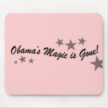Se va la magia de Obamas Alfombrilla De Ratón
