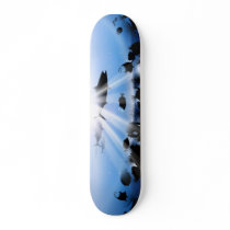 Sea abyss landscape skate board decks